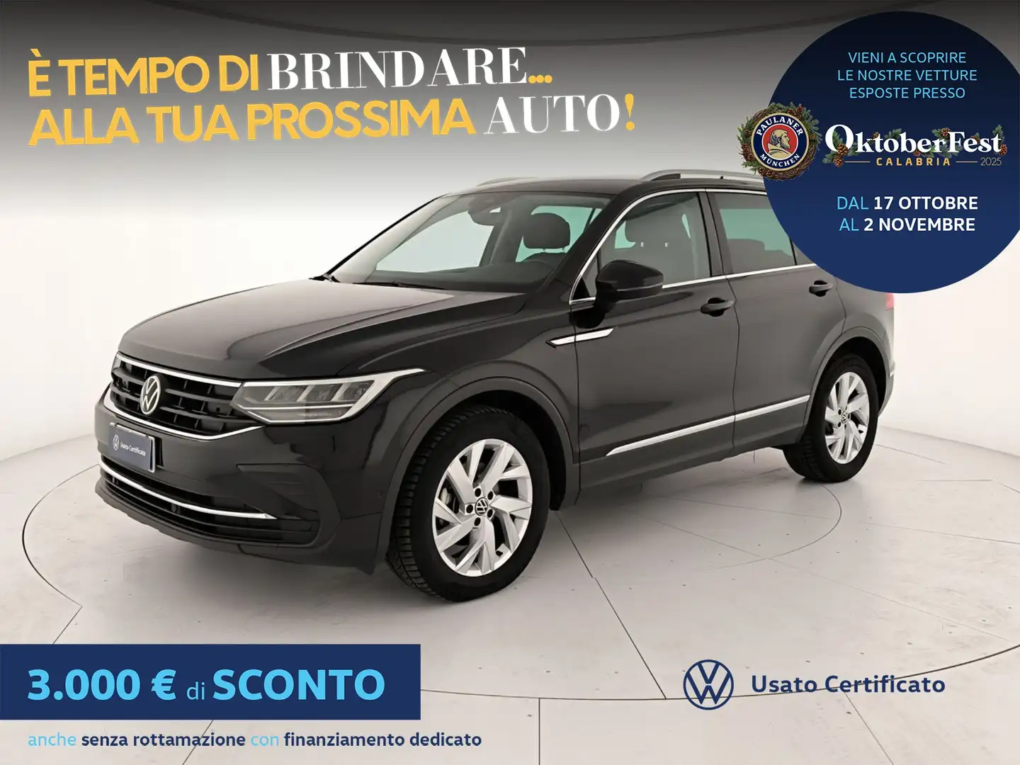 Volkswagen Tiguan 1.5 tsi life 150cv dsg Nero - 1