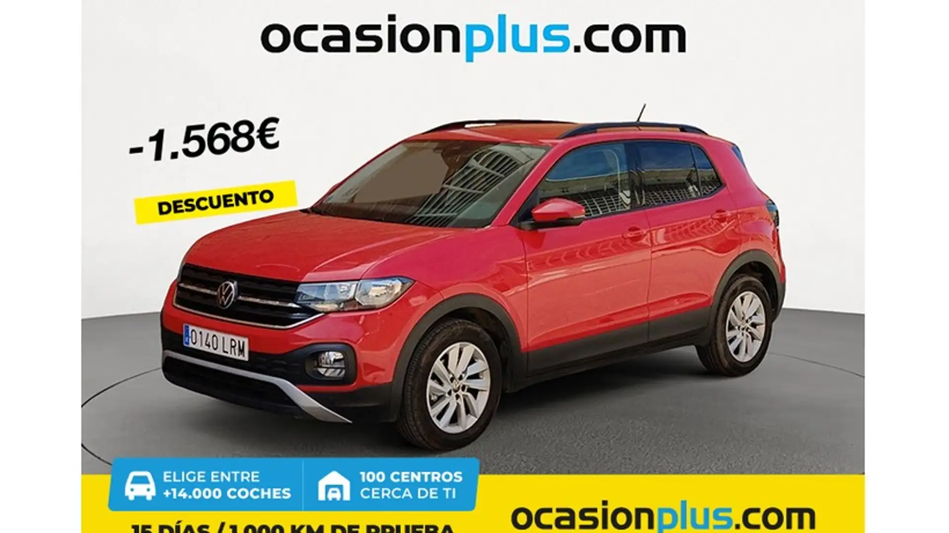 Volkswagen T-Cross 1.0 TSI Advance DSG7 81kW Rouge - 1