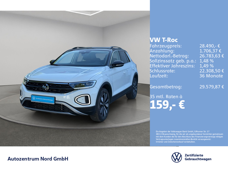 Volkswagen T-Roc 2.0 TDI DSG Goal AHK+NAVI+LED+ACC+KAMERA — photo 2