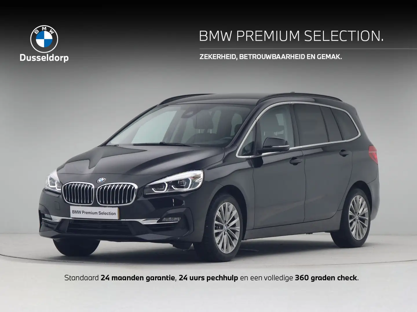 BMW 216 2 Serie Gran Tourer 216i 7p. Luxury Line Zwart - 1