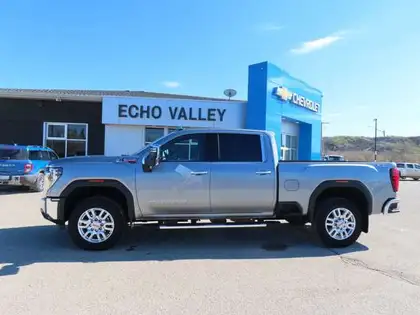 Gray 2024 GMC Sierra 2500HD Pickup Truck Four-Wheel Drive Automatic