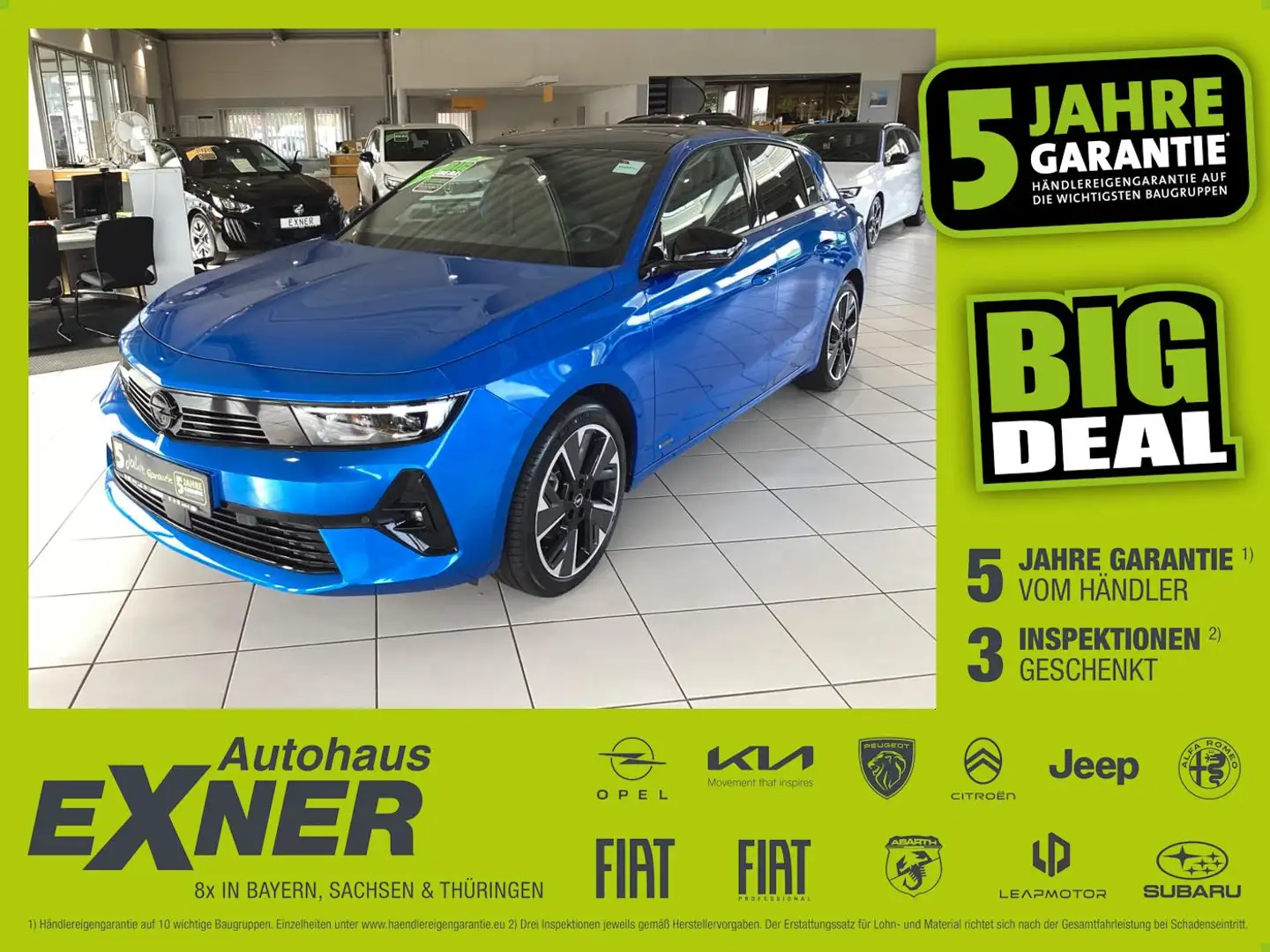 Opel Astra L Electric GS 54 kWh ACC+Alcantara+LED+SD Blau - 1