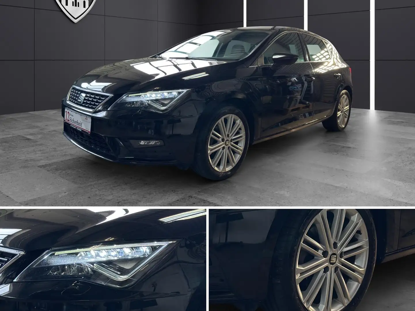 SEAT Leon Xcellence 1.5TSI LED*FullLink*Leder*Navi! Schwarz - 2