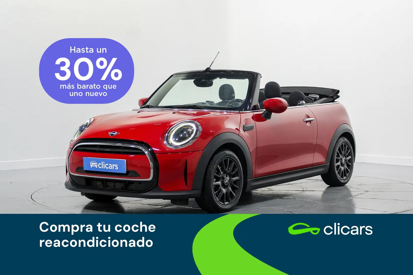 MINI Cooper Cabrio Rojo - 1