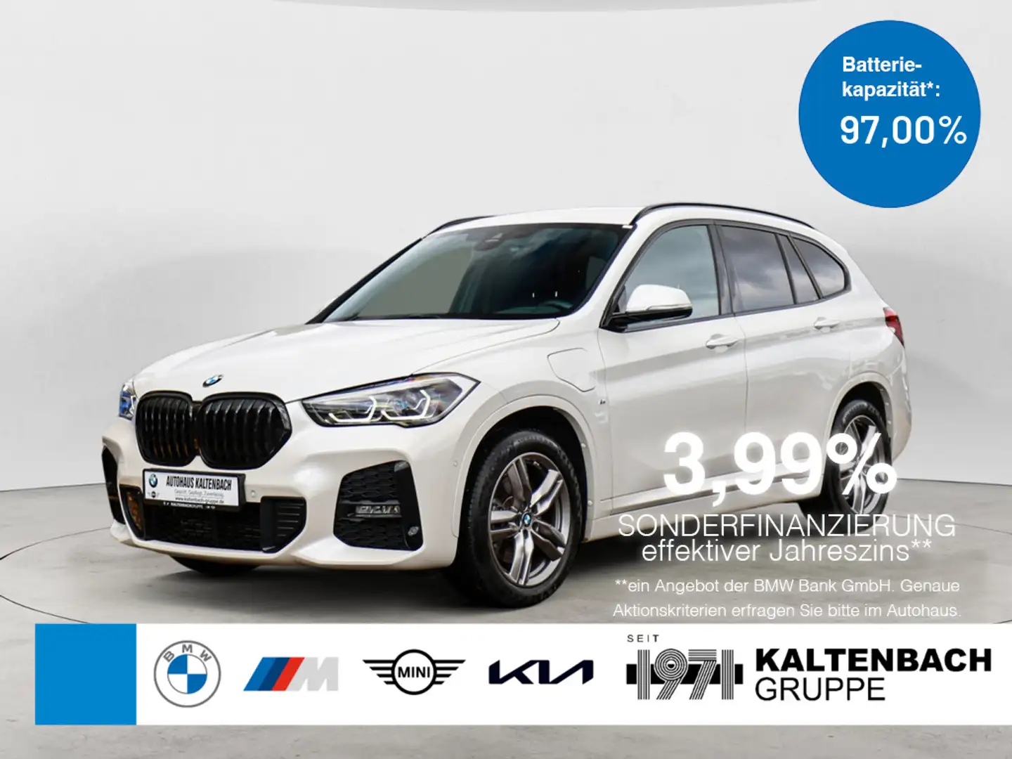 BMW X1 xDrive25e M-Sport FACEL. LED NAVI SHZ PDC Weiß - 1
