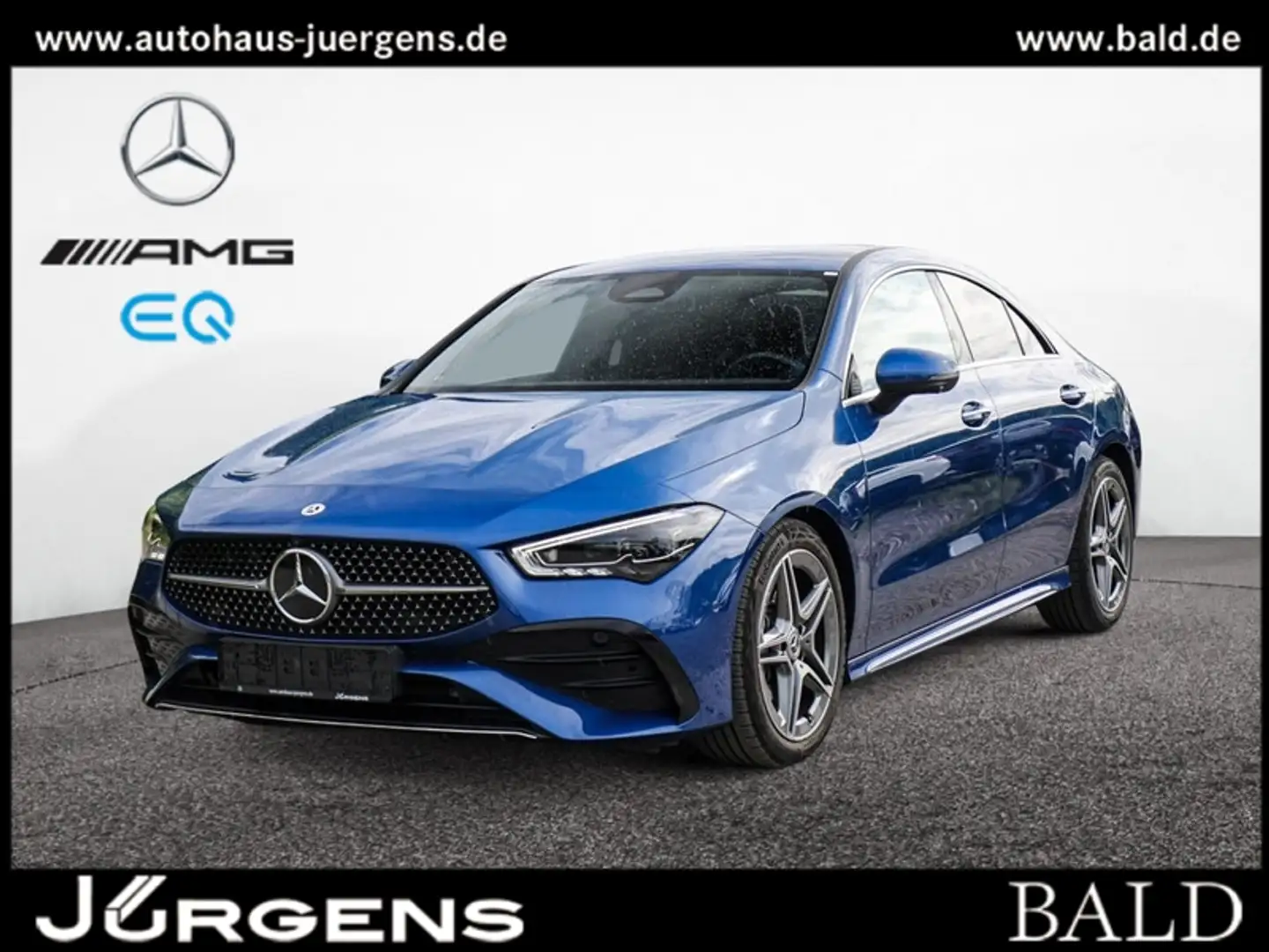 Mercedes-Benz CLA 250 4M Coupé AMG-Sport/MLB/360/Burm/Stdhz/18 Blau - 2