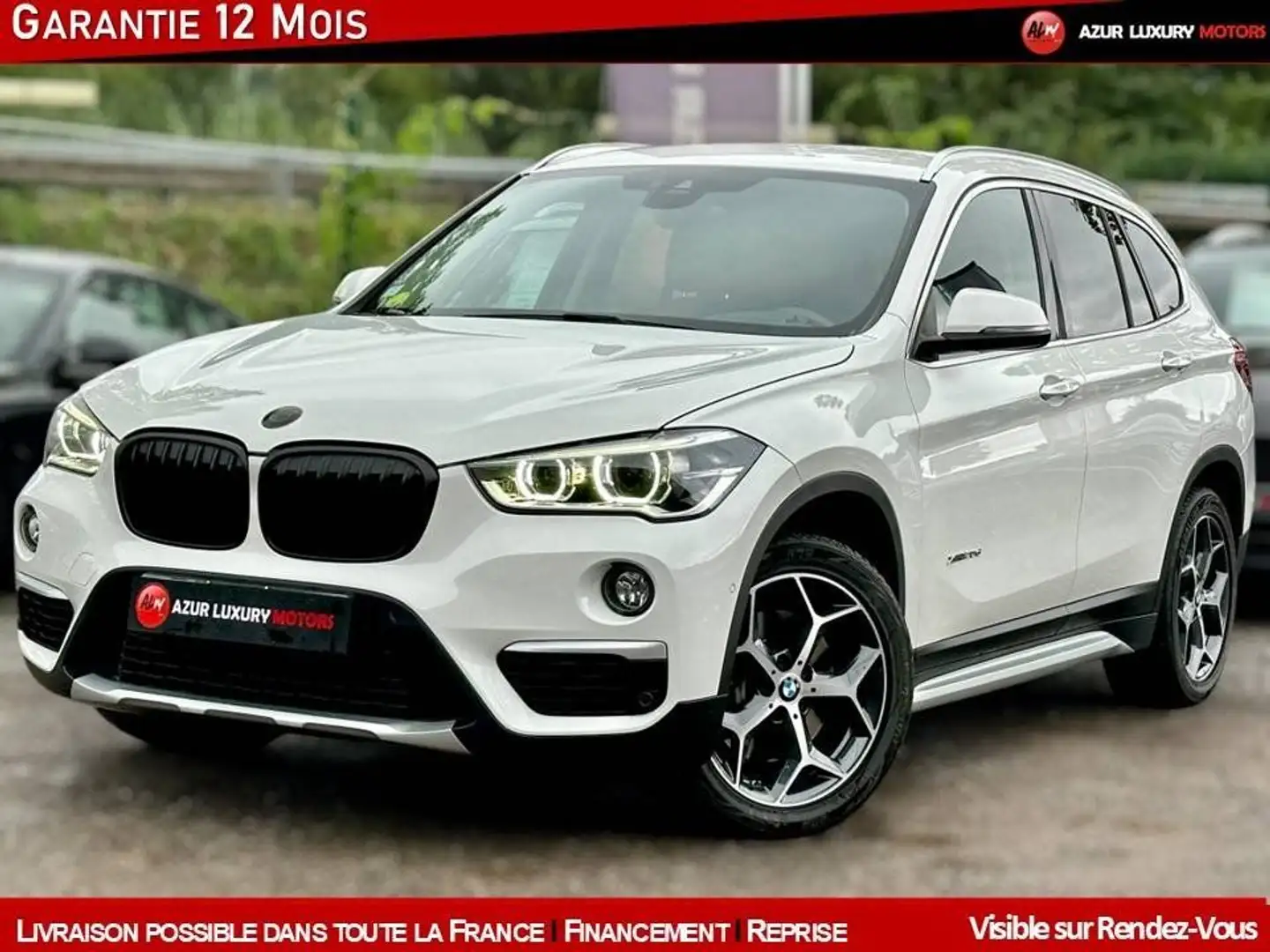 BMW X1 F48 X-DRIVE 20D X LINE BVA8 Weiß - 1