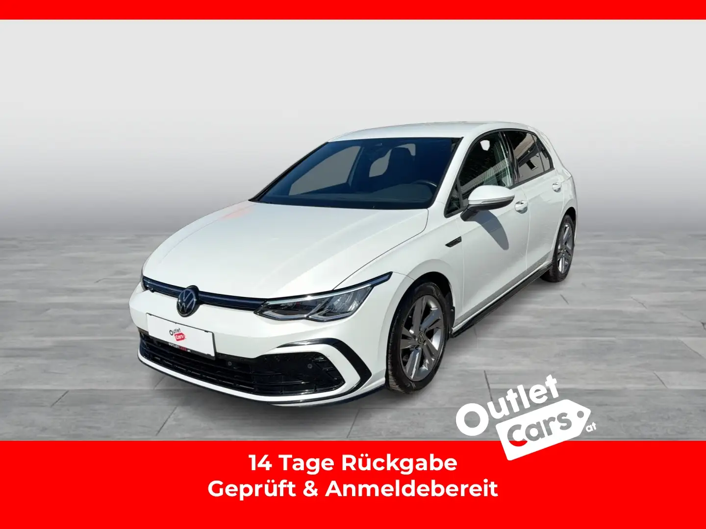 Volkswagen Golf VIII 1.5 TSI R-Line ASSIST+R-Line+CARPLAY Weiß - 1