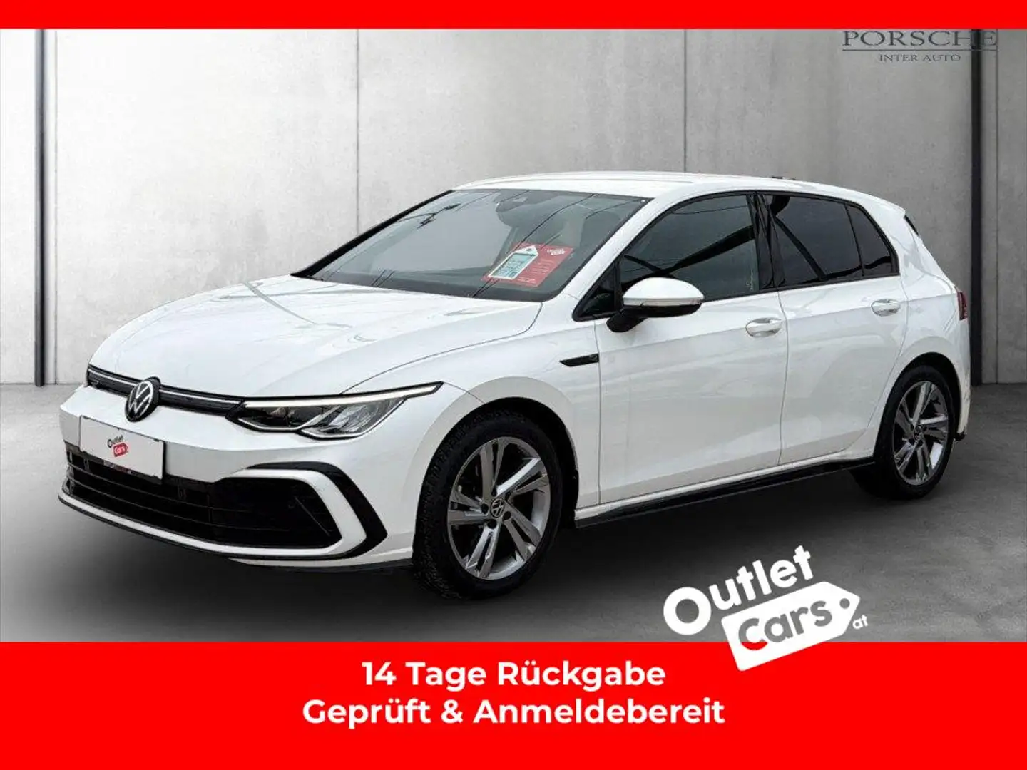 Volkswagen Golf VIII 1.5 TSI R-Line ASSIST+CARPLAY+LED+NAVI Weiß - 1