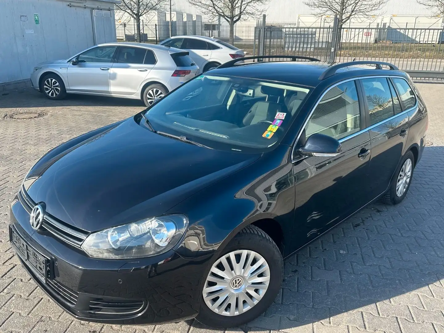 Volkswagen Golf VI Variant Highline-1 Jahr Garantie/6 Gang Schwarz - 2