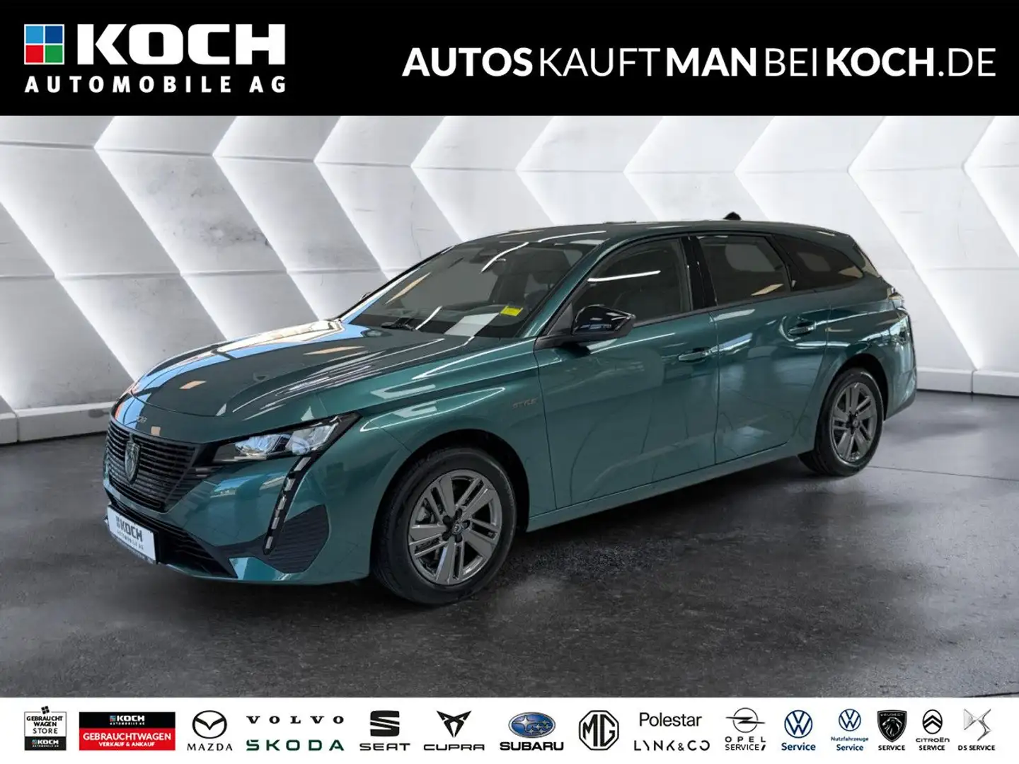 Peugeot 308 SW BlueHDi 130 AT Style LED ACC LM Klimaat. Azul - 1