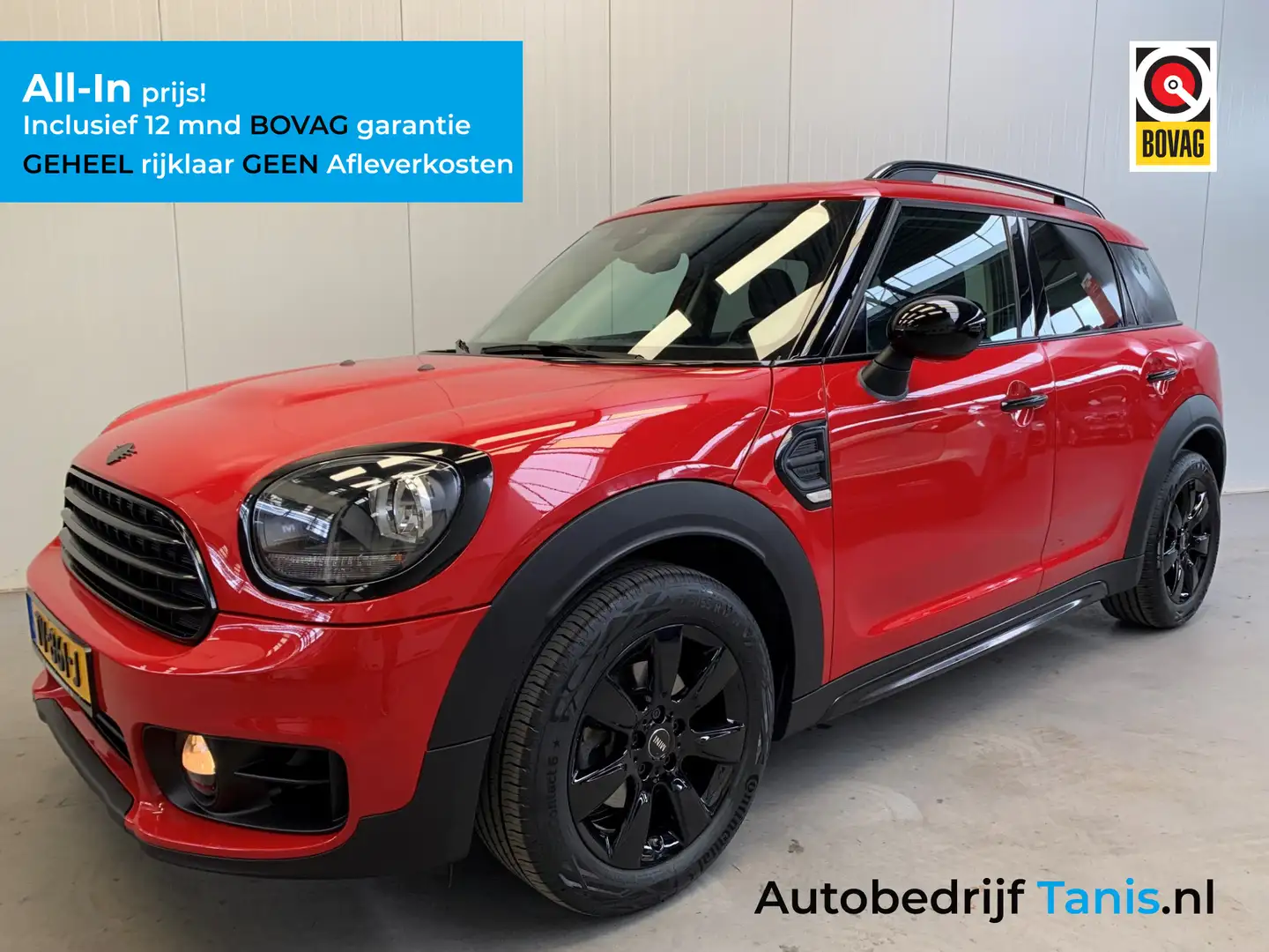 MINI Countryman 1.5 165PK Dutch Made Black Edition NAVI Червоний - 1