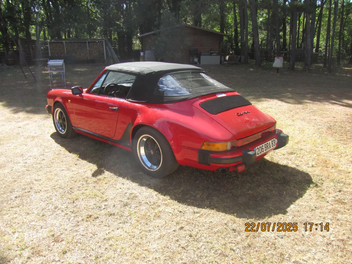 Porsche 911 911 Cabriolet SC 3.0 Rouge - 1