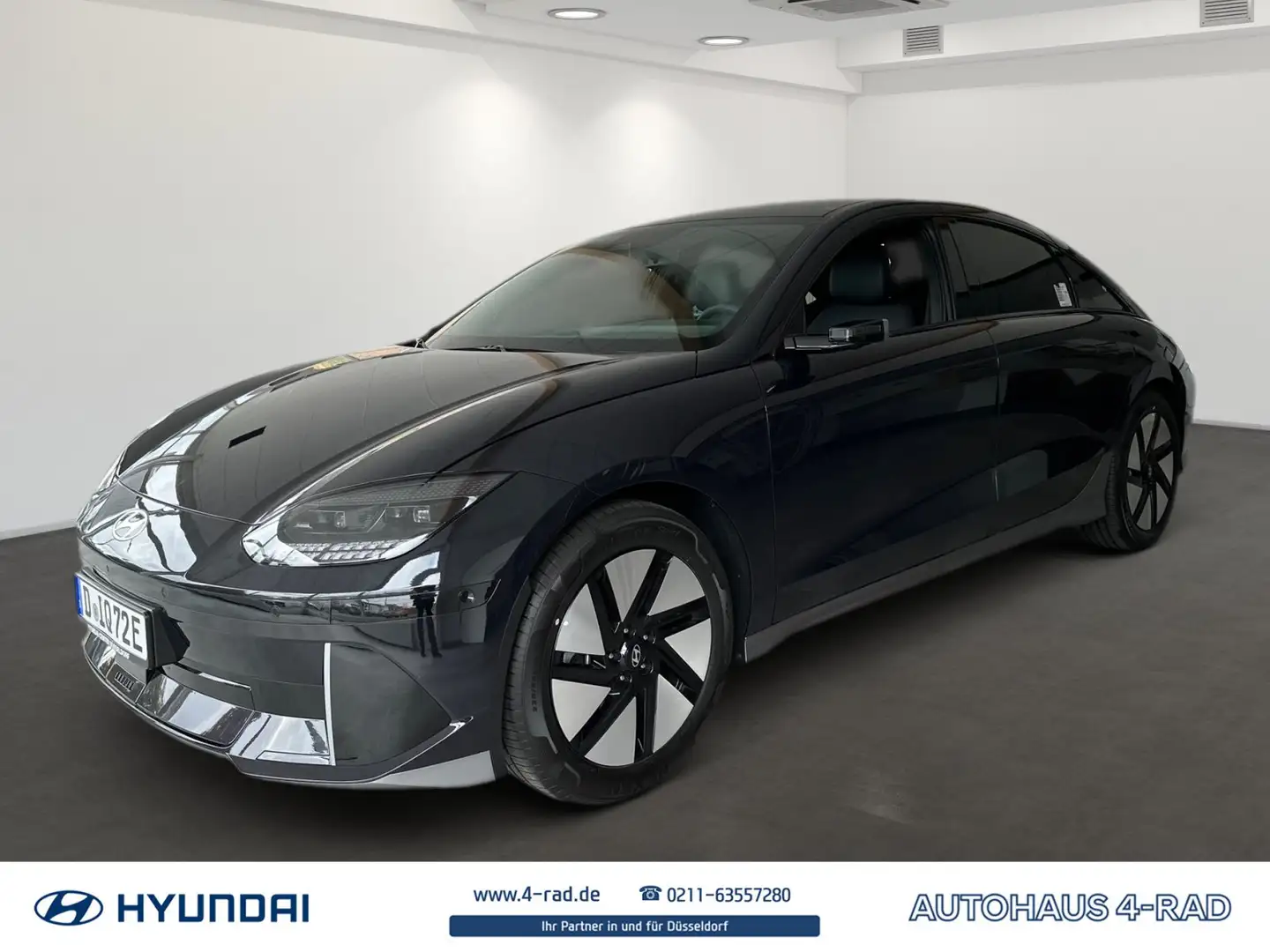 Hyundai IONIQ 6 77,4kWh UNIQ,digitale Außensp. SOFORT VERF Bleu - 1