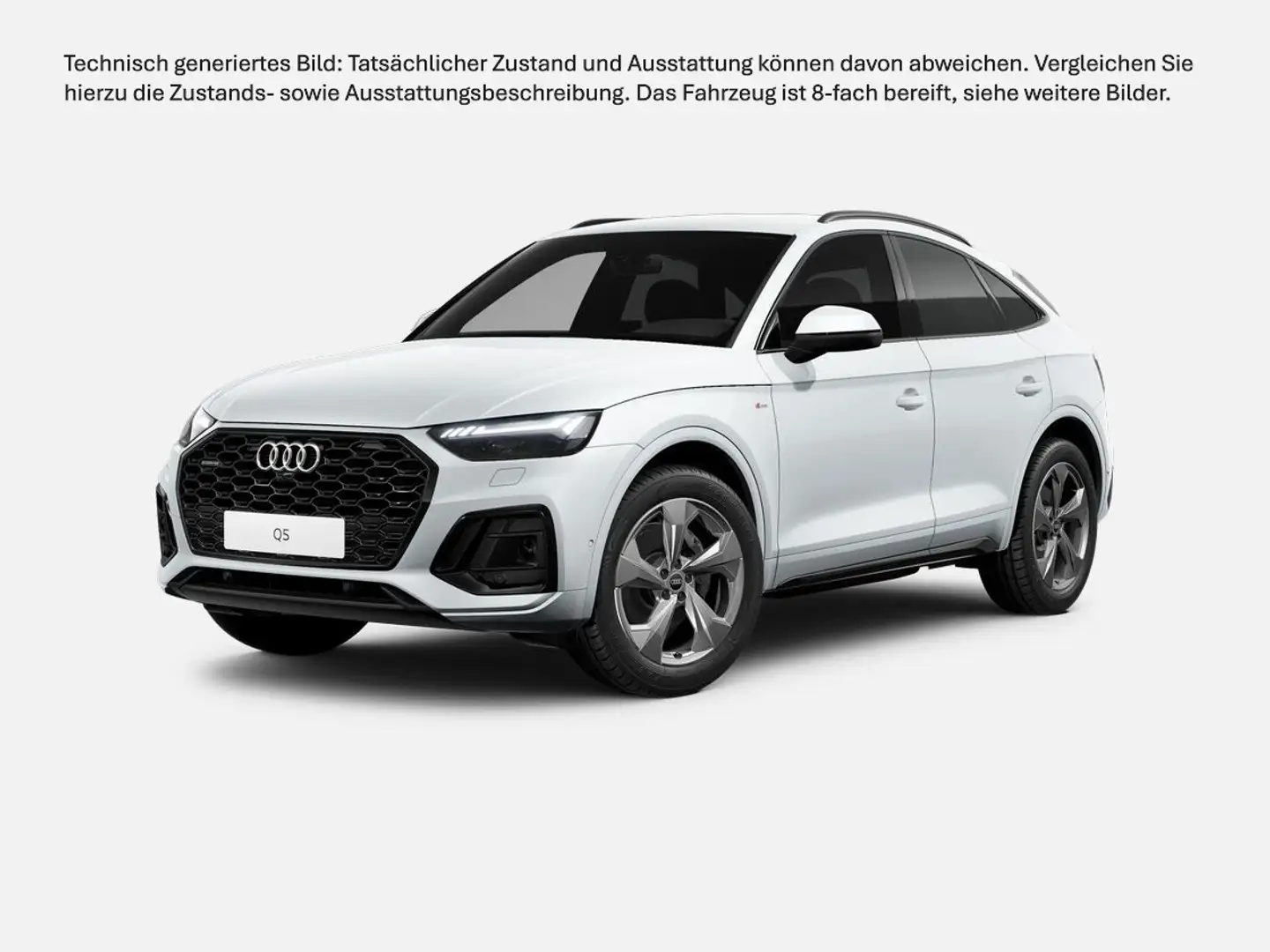 Audi Q5 Sportback 45 TFSI quattro S tronic S line |LM Weiß - 2