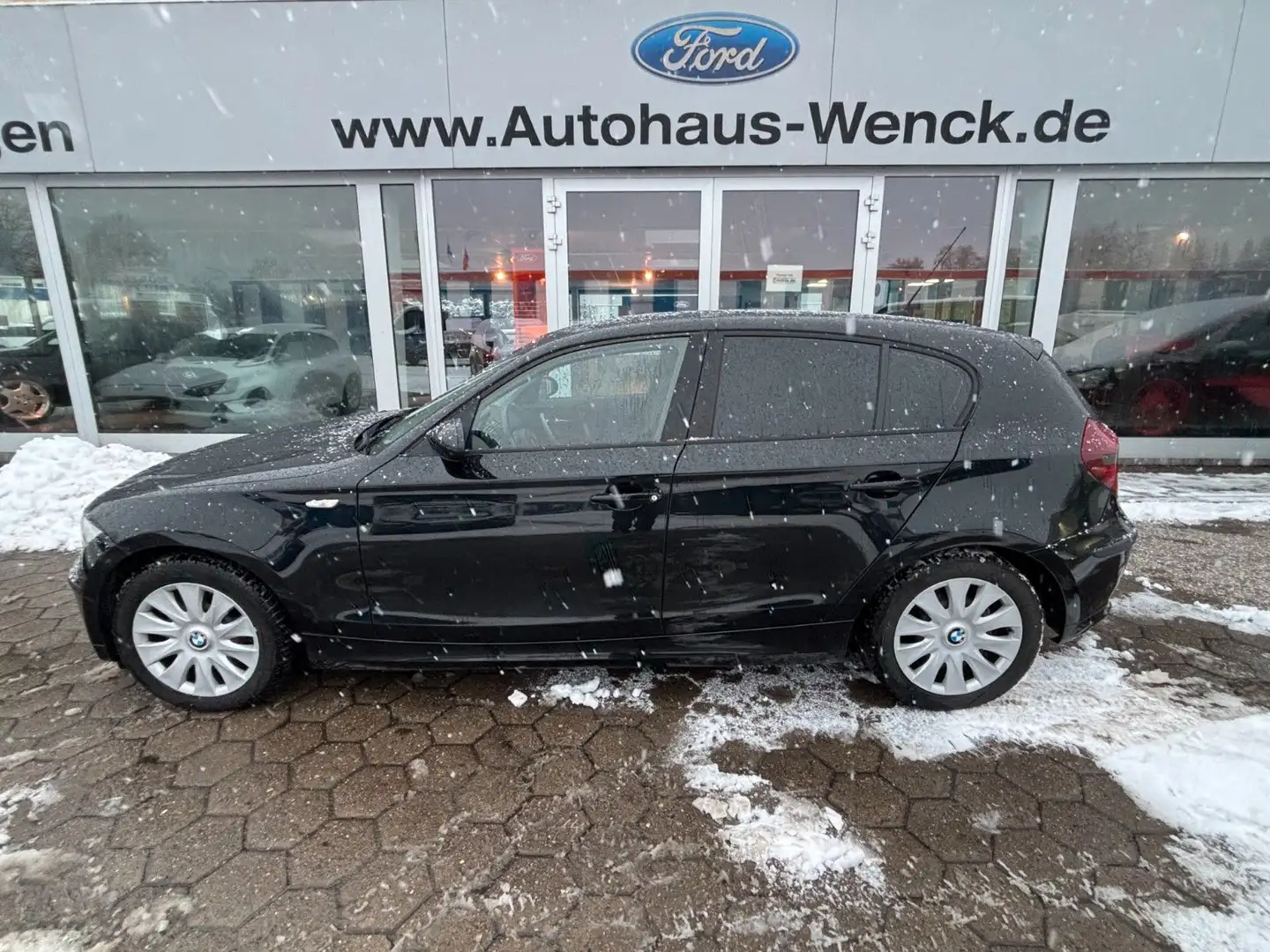 BMW 116 i*4.HAND*KLIMA*SCHALTER*HU06-2026*EXPORT Schwarz - 1