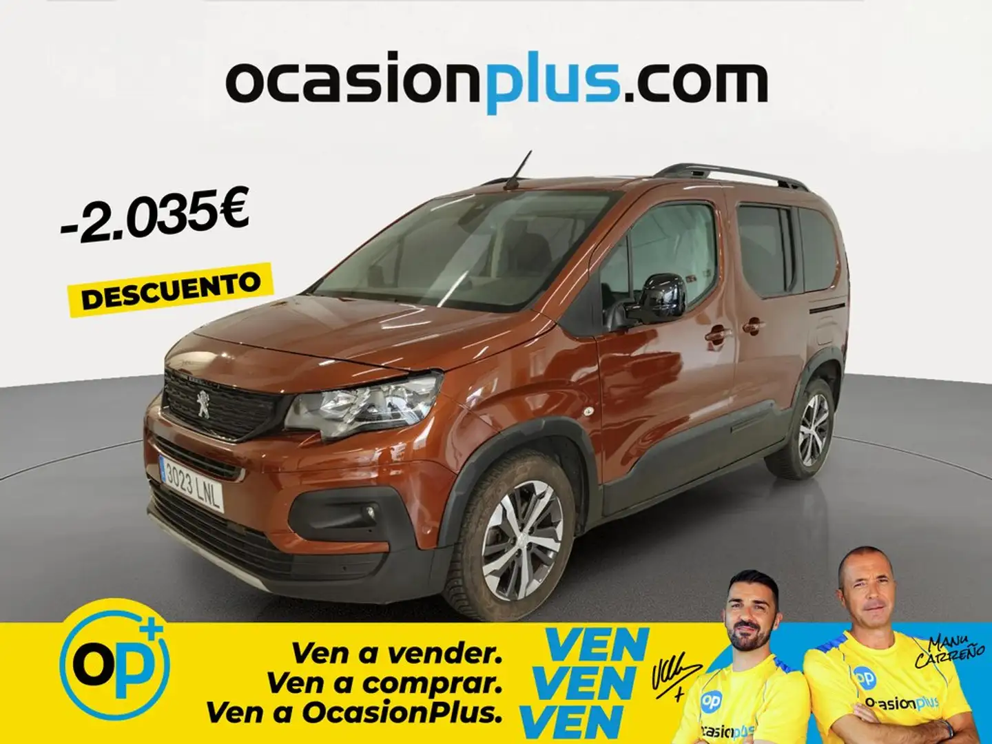 Peugeot Rifter 1.5BlueHDi S&S Long Style 130 Marrón - 1