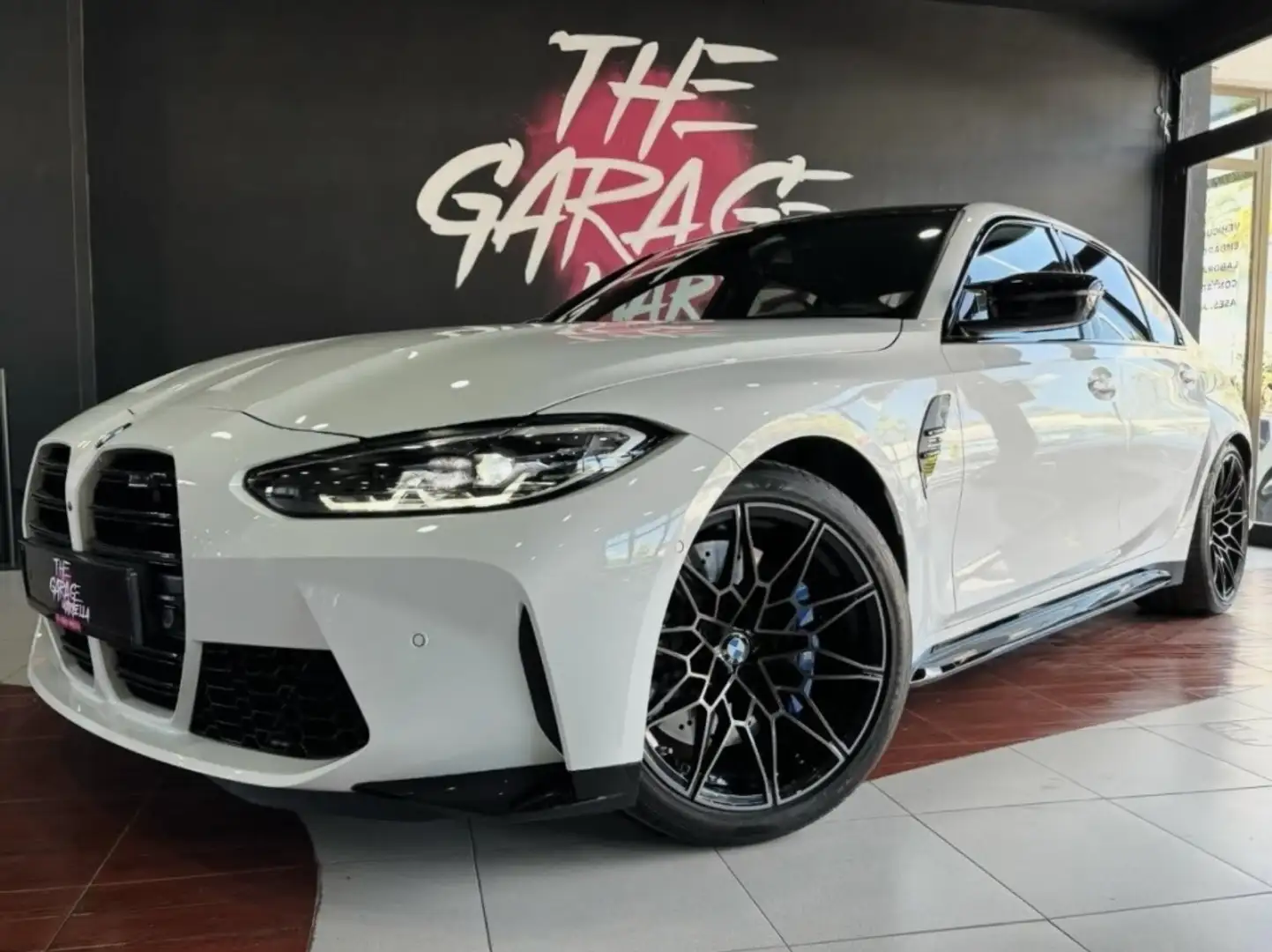 BMW M3 Competition Blanc - 1