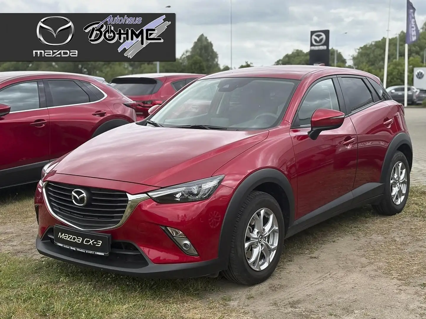 Mazda CX-3 SKYACTIV-G 120 SKYACTIV-Drive Exclusive-Line Rood - 1