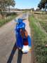Vespa P 80 X Bleu - thumbnail 4