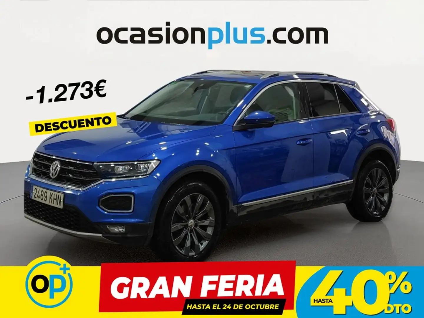 Volkswagen T-Roc 1.5 TSI Sport Azul - 1