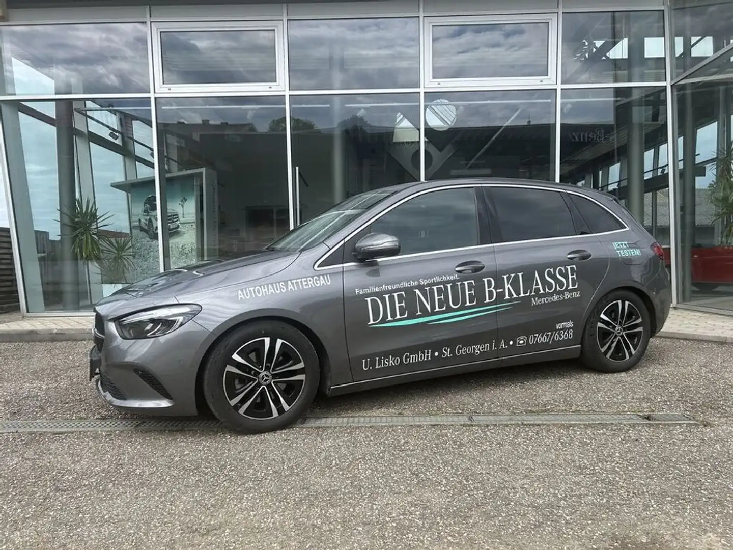 Mercedes-Benz TOP-Ausstattung B 180 d Grijs - 2