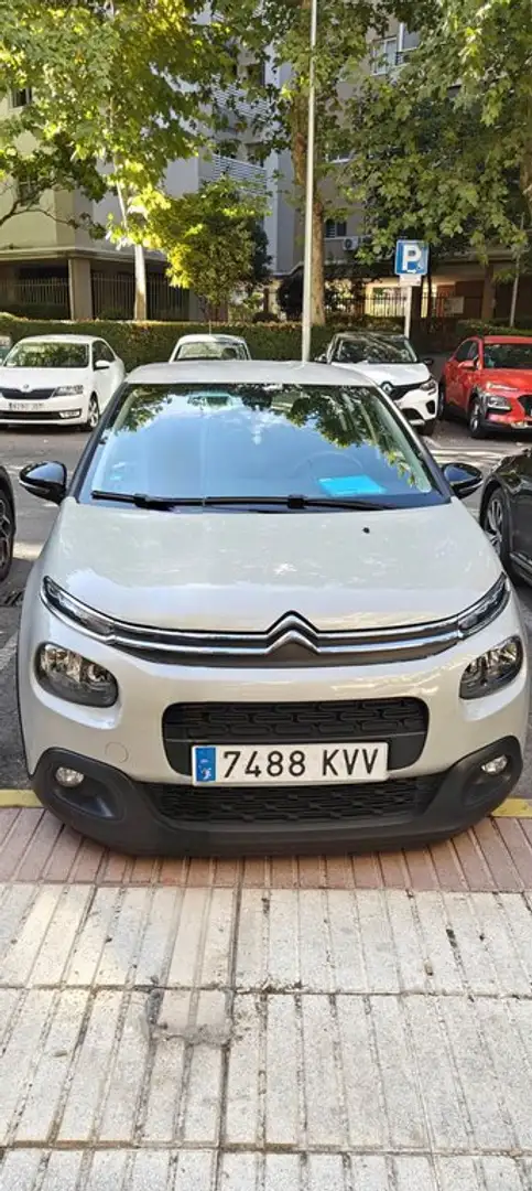 Citroen C3 1.2 PureTech S&S Feel EAT6 110 Gris - 1