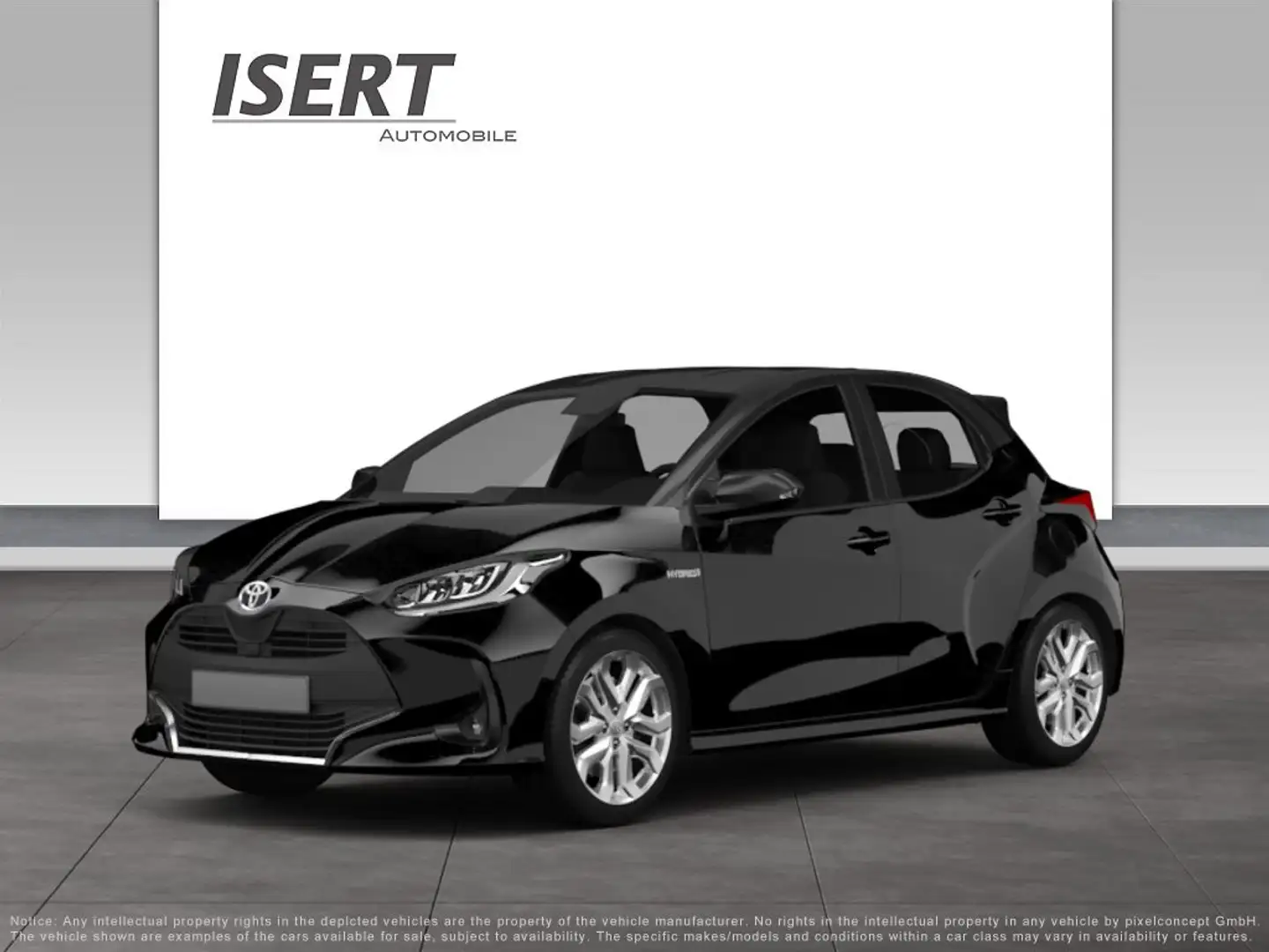 Toyota Yaris 1.5 Dual-VVT-IE Hybrid Team Deutschland+NAVI+ Schwarz - 1