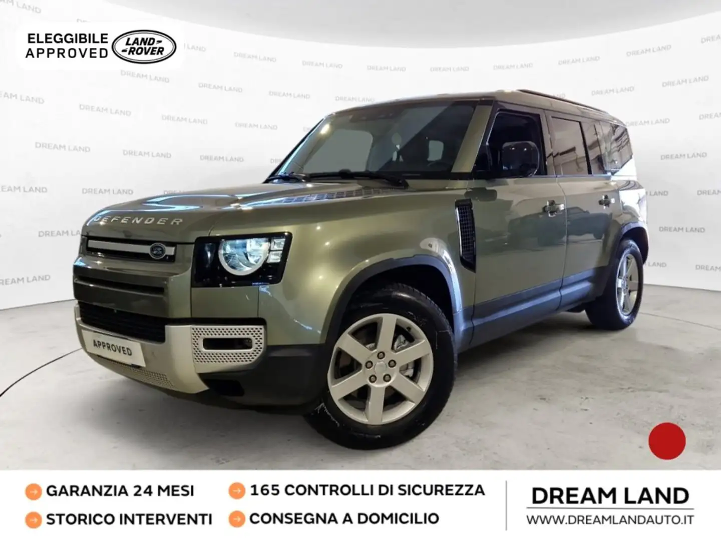 Land Rover Defender 110 3.0D I6 250 CV AWD Auto S Verde - 1