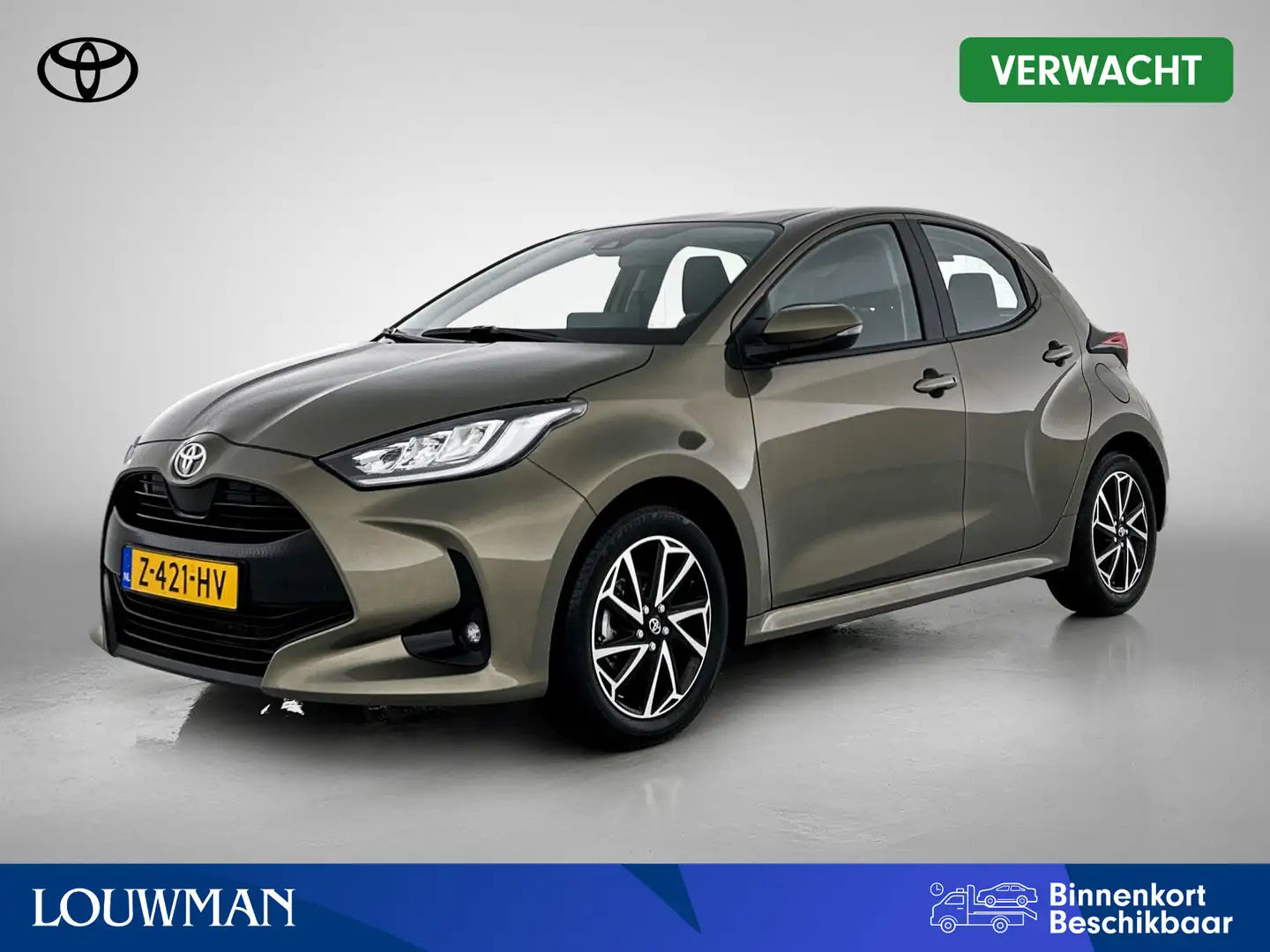 Toyota Yaris 1.5 VVT-i Dynamic | Apple Carplay/ Andriod Auto | Groen - 1