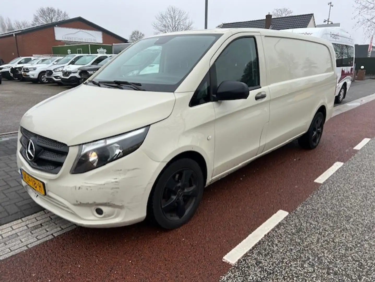 Mercedes-Benz Vito 114 CDI Extra Lang AUTOM. AIRCO KLIMA EURO6 CAM Gris - 1