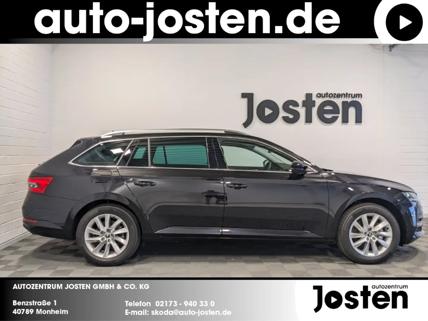 Skoda Superb Combi Style 1.5 TSI DSG NAVI PDC Clima Чорний - 2