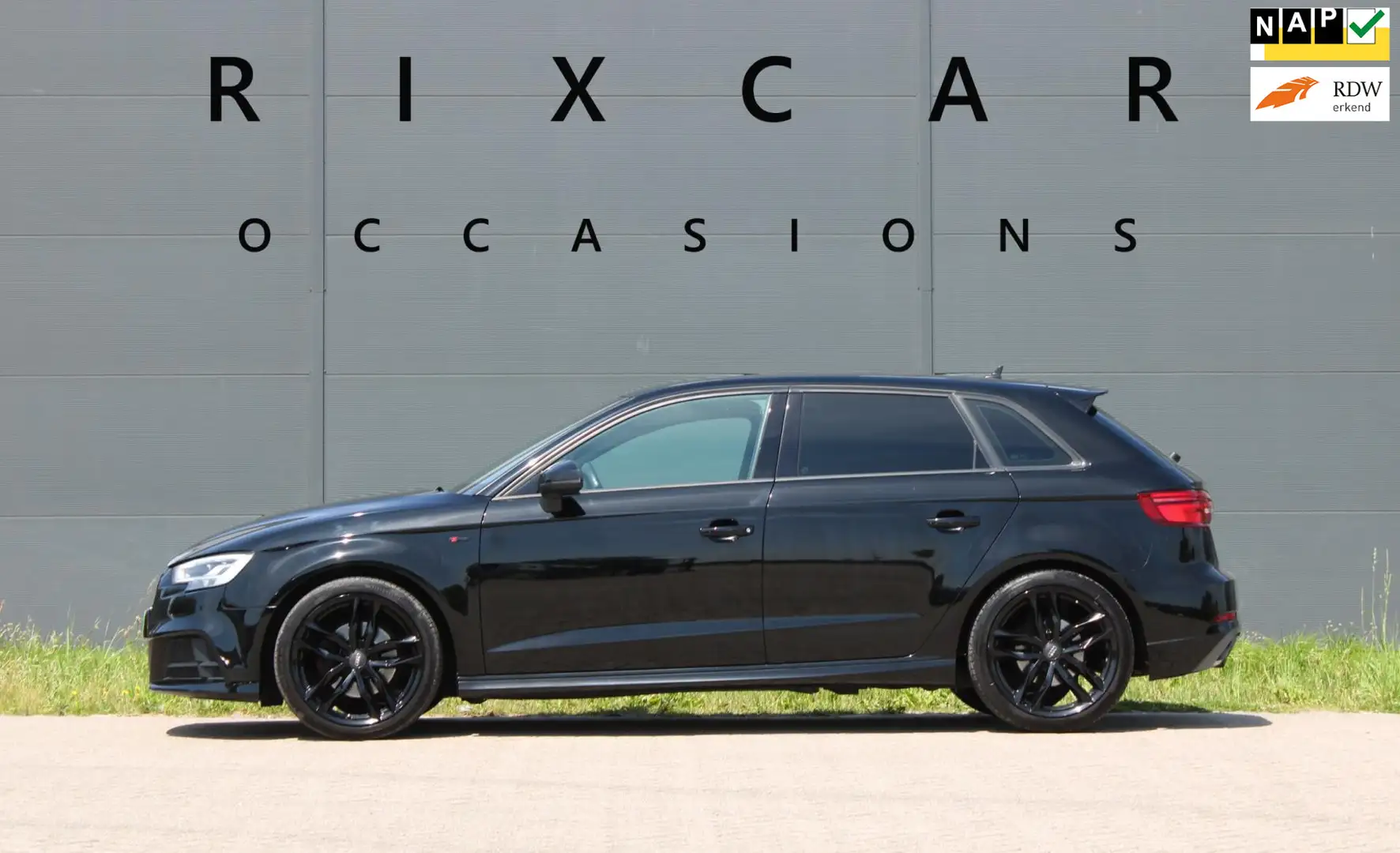 Audi A3 Sportback 1.0 TFSI Sport S-Line Edition 140PK !!NI Noir - 1