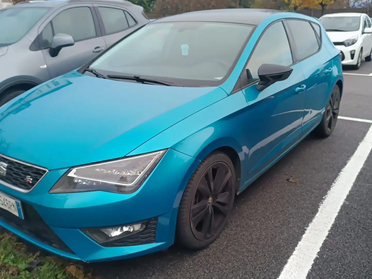 SEAT Leon Leon III 2013 5p 2.0 tdi cr FR Black Edition s Blu/Azzurro - 2