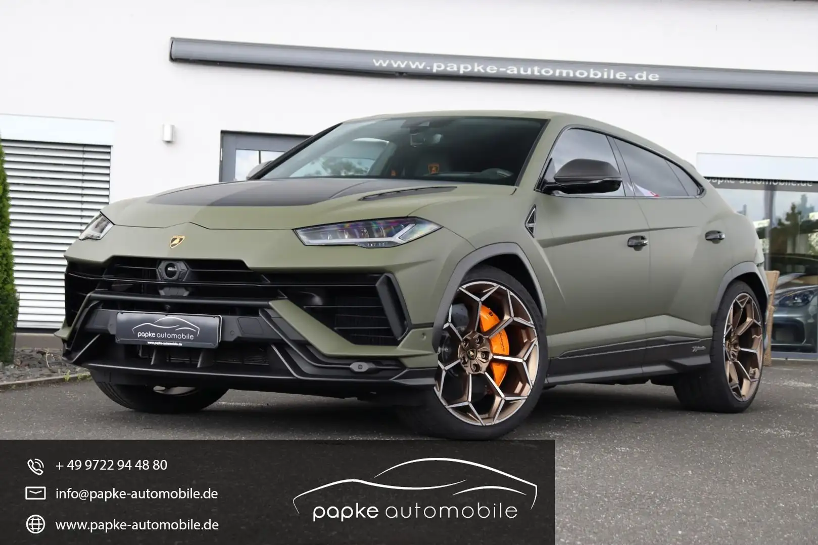 Lamborghini Urus +AKRAPOVIC+CARBON+ADAS+PANO+B&O+ Verde - 1