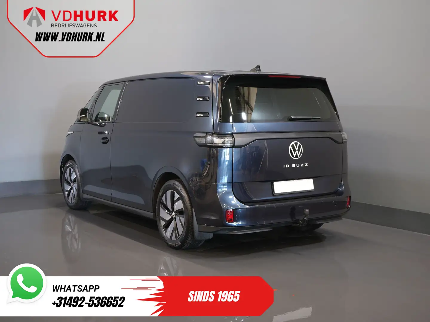 Volkswagen ID. Buzz Cargo 77 kWh 360km WLTP/ Adapt. Cruise/ Elek. Trekhaak/ Albastru - 2