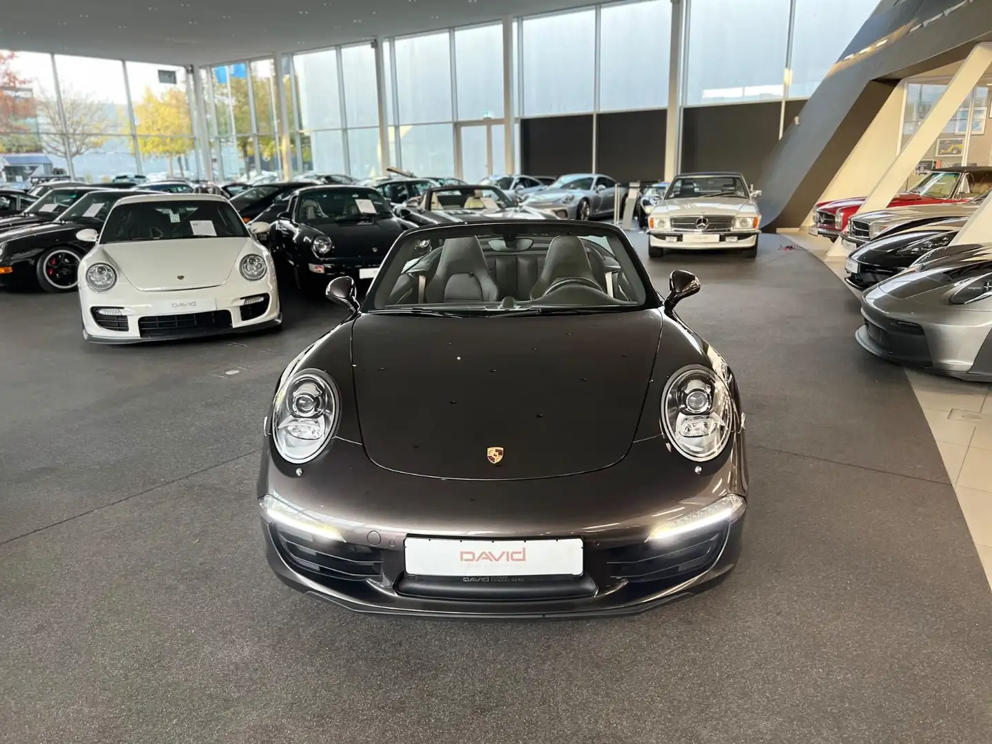 Porsche 991 Carrera 4 Cabrio *MWST*Scheckheft*1.Hd* Brun - 2