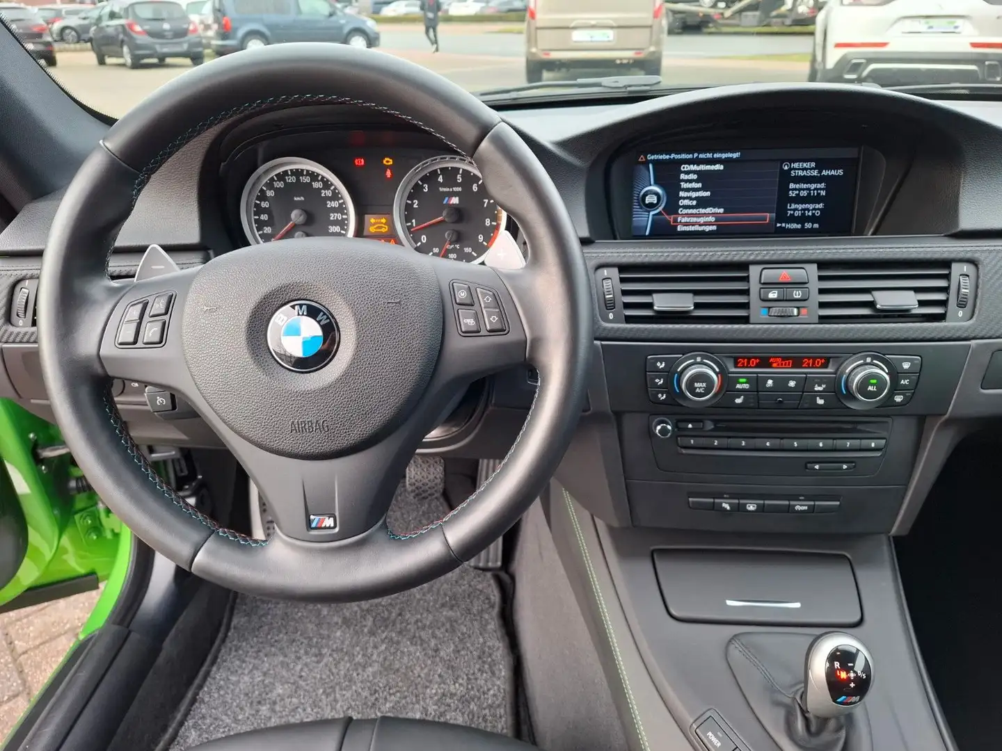 BMW M3 Coupe Competition Paket Carbondach Scheckheft Grün - 2
