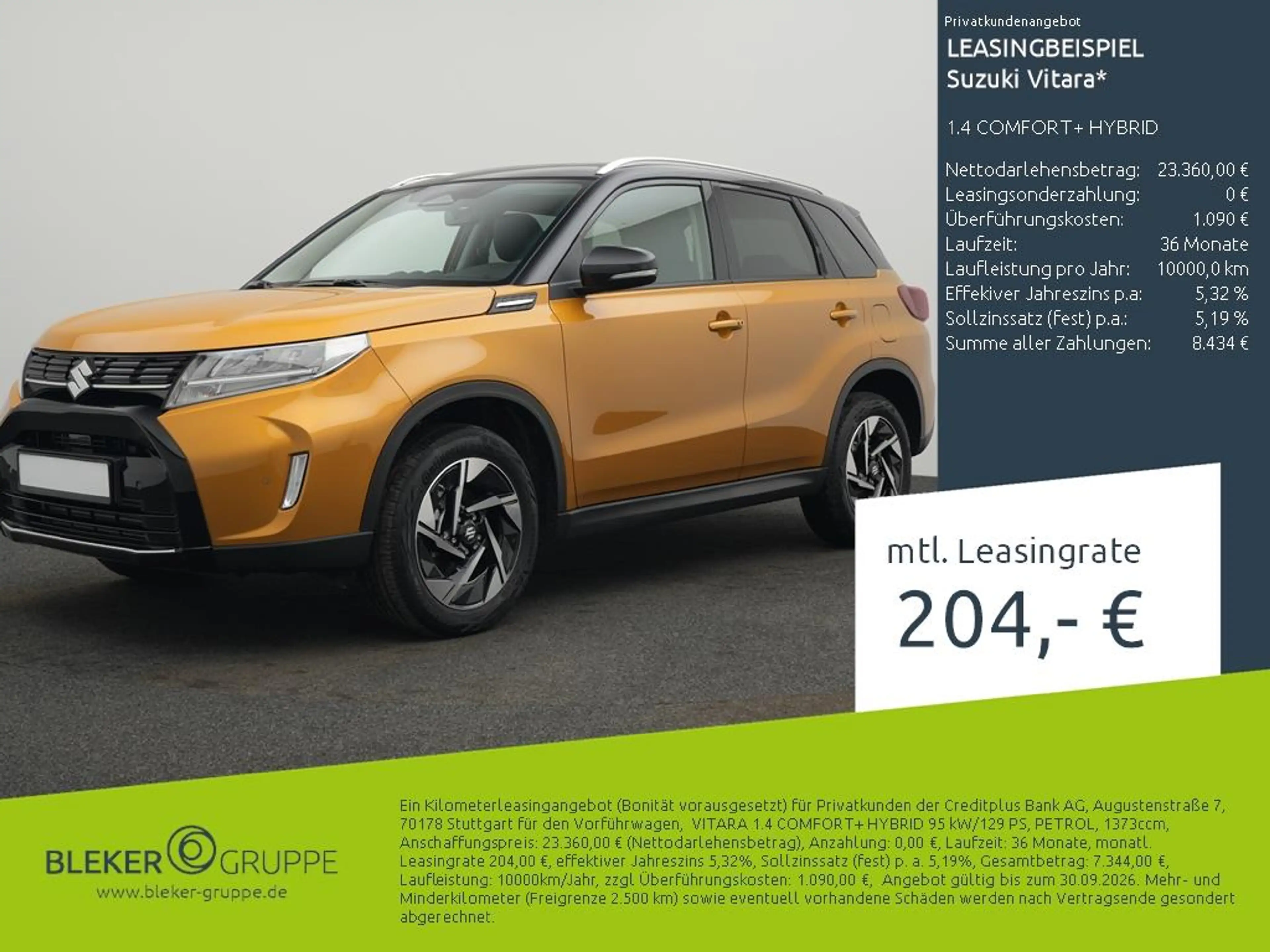 Suzuki Vitara 1.4 COMFORT+ HYBRID
