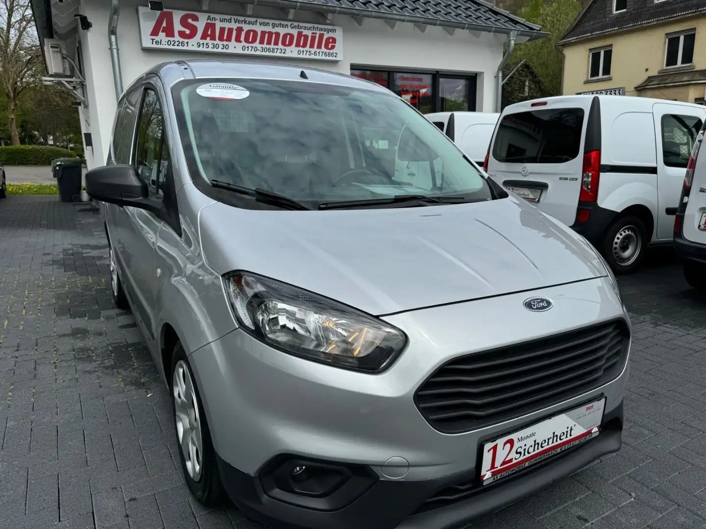 Ford Transit Courier 1.5 TDCi St.St.+KLIMA+6 GANG+SHZ+SCHIEBETÜR Silber - 1