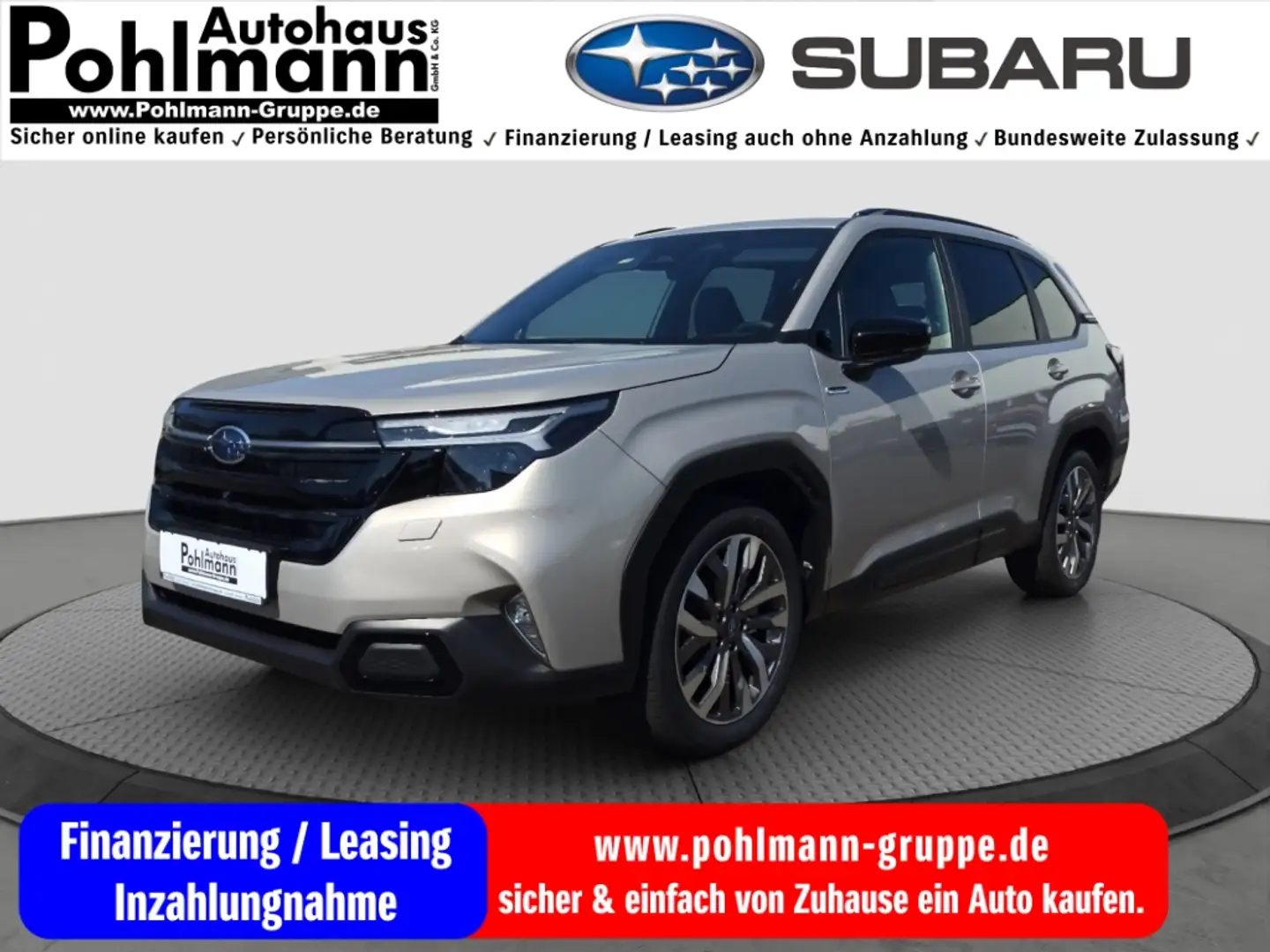 Subaru Forester 2.0i Platinum e-BOXER Navi 360 Kamera LED Kurvenli Gold - 1