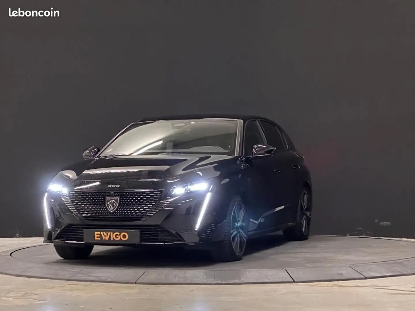 Peugeot 308 GT 130CH EAT Noir - 1