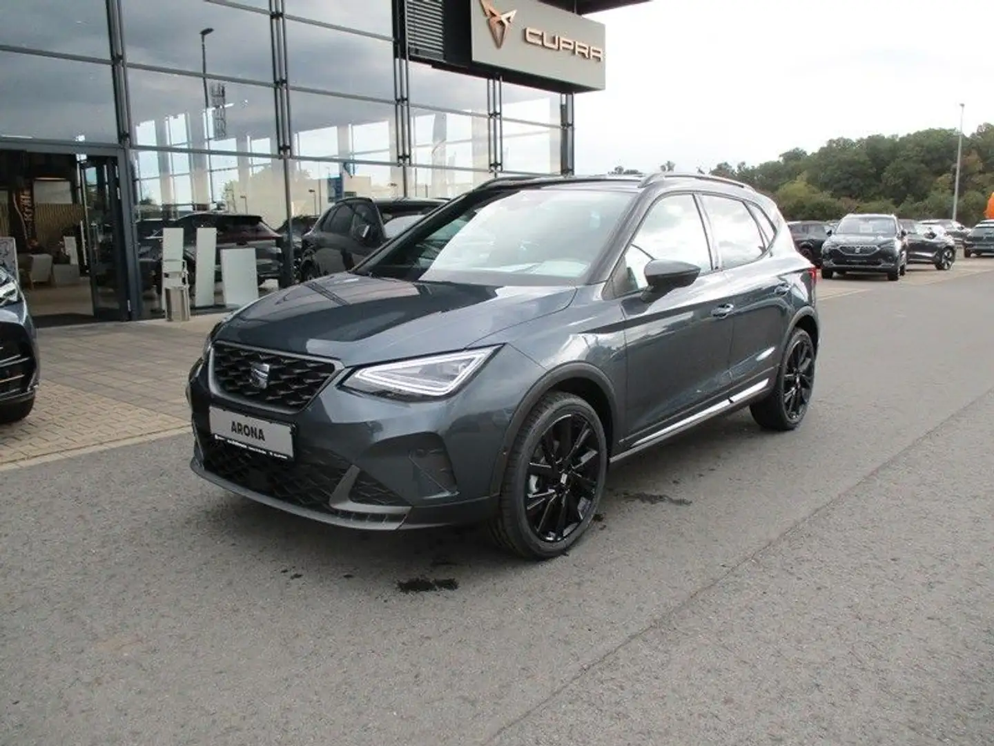 SEAT Arona FR 1,5TSI DSG Black Edition Gris - 1