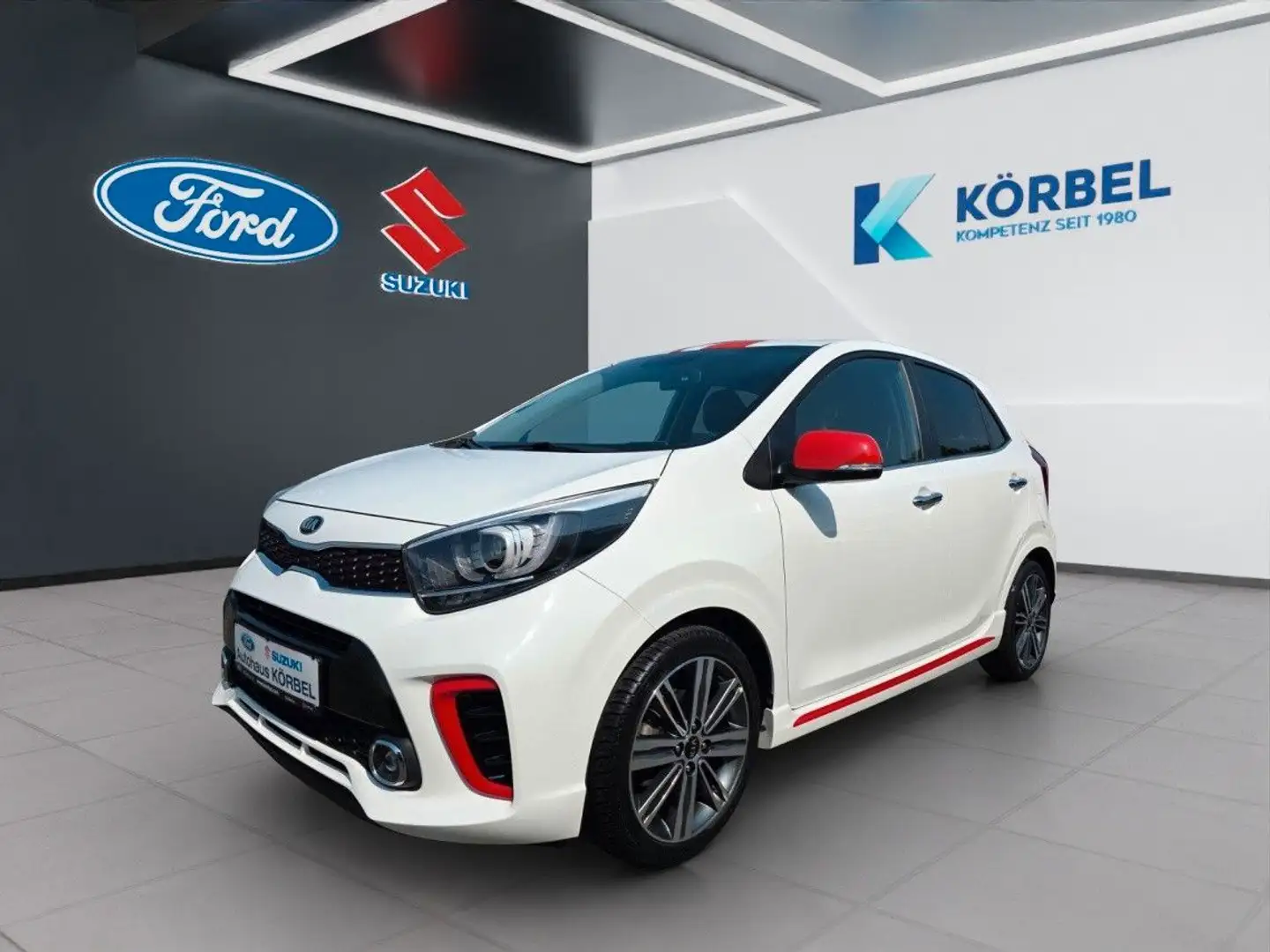 Kia Picanto GT Line*Navi*Kamera*WinterP*CarPlay&AA* Weiß - 1