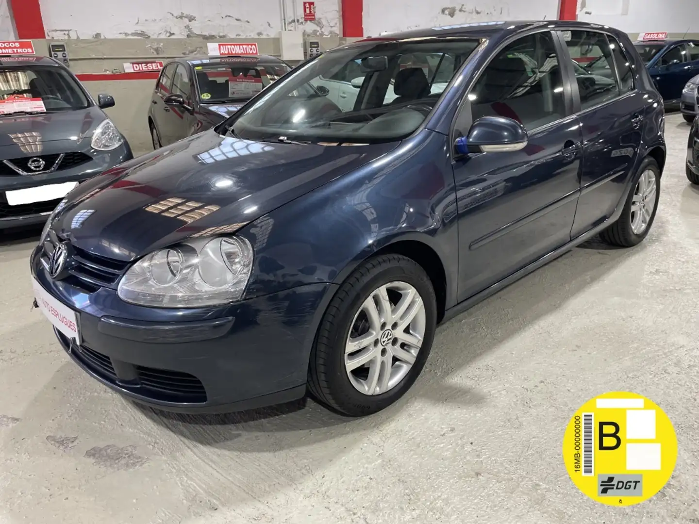 Volkswagen Golf 1.9TDI Highline 105 Azul - 1