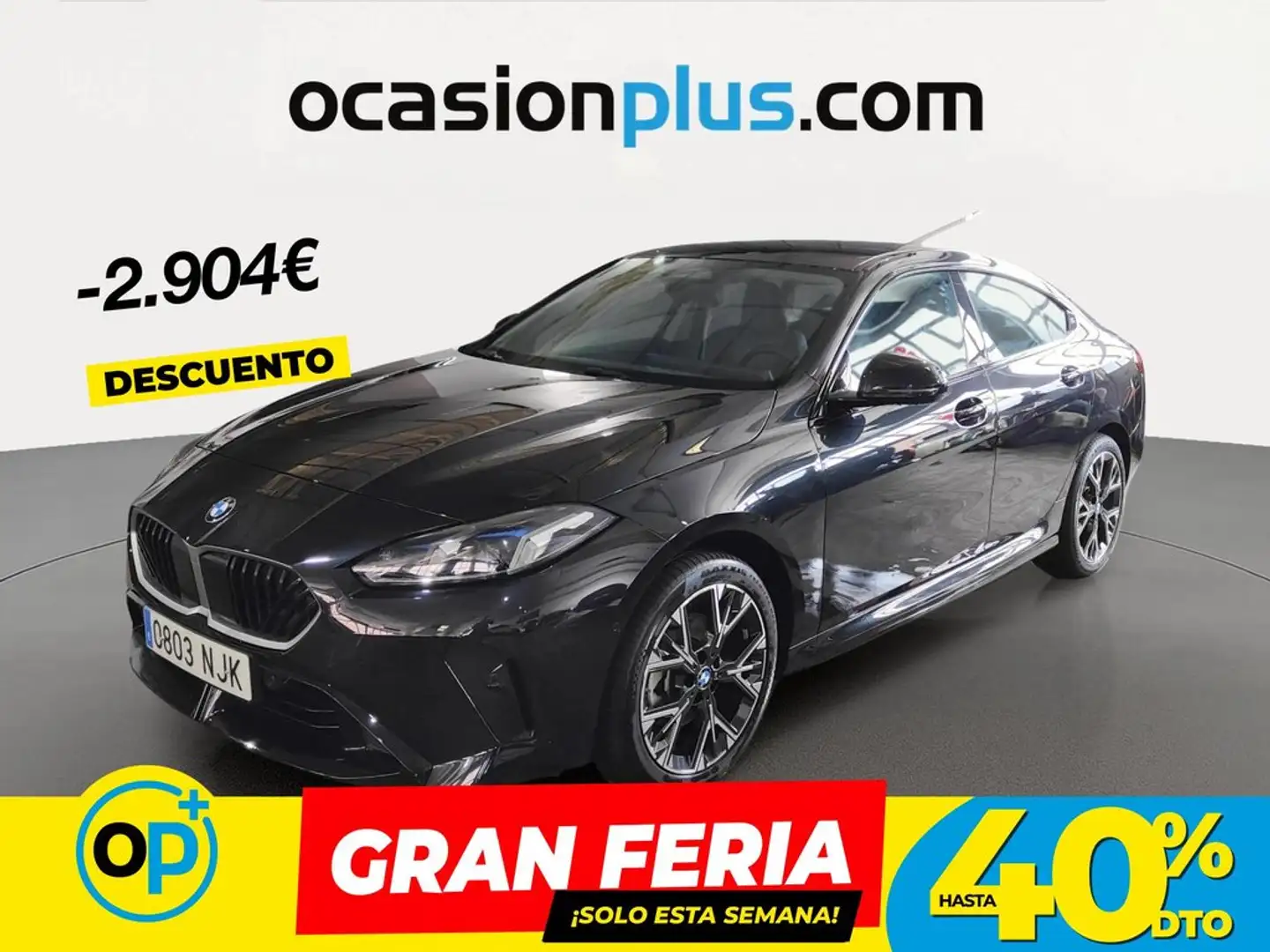 BMW 218 218dA Gran Coupé Negro - 1