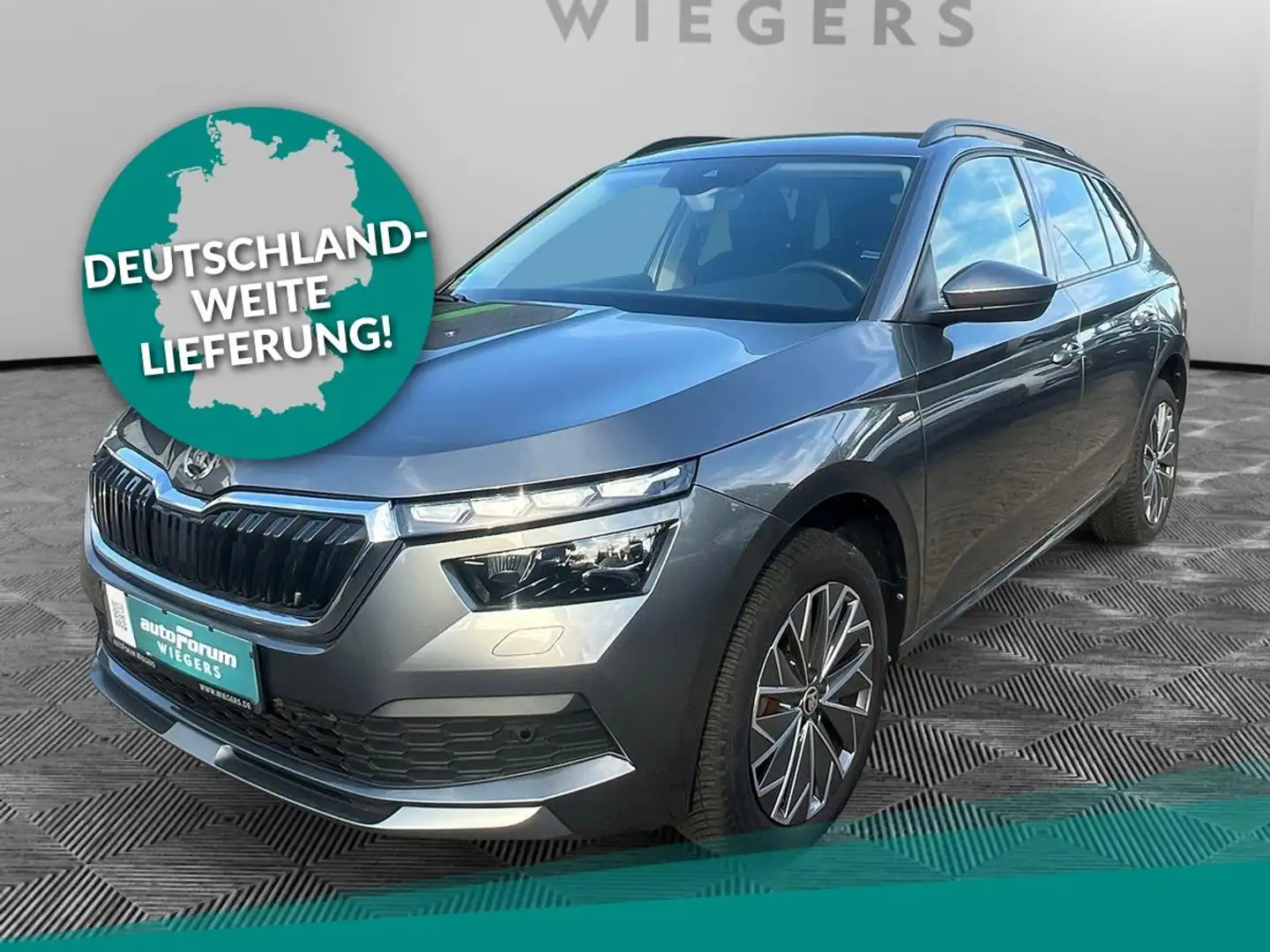 Skoda Kamiq 1,0 TSI TOUR Kamera+SHZ+PDC Grau - 1