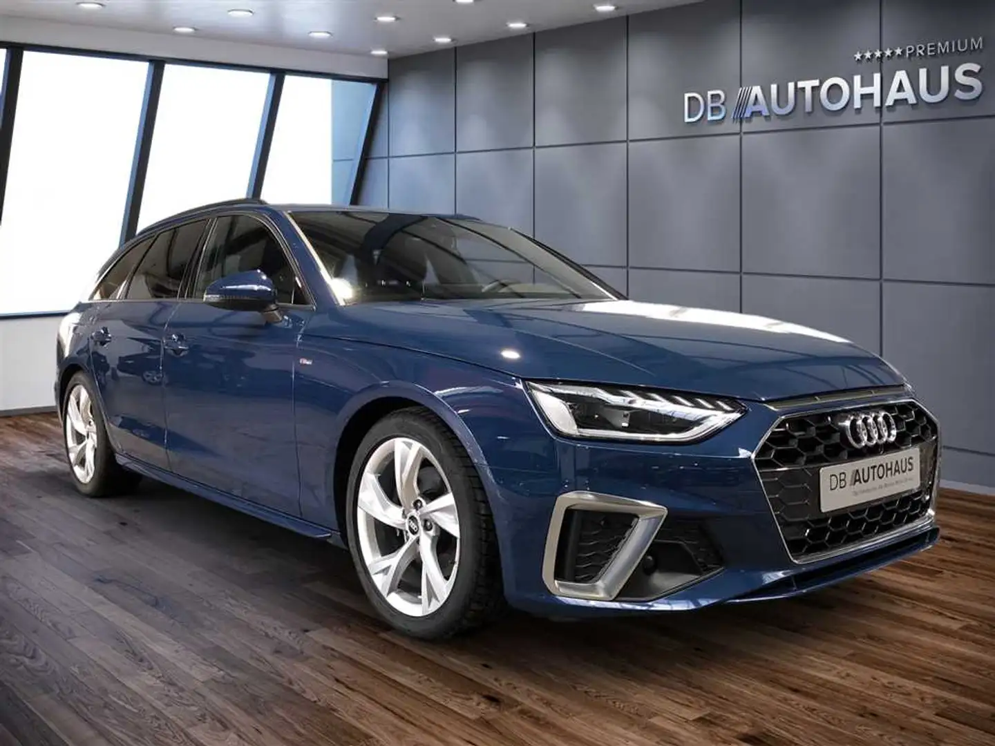 Audi A4 S-line 35 2.0 TFSI S-tronic Bleu - 2