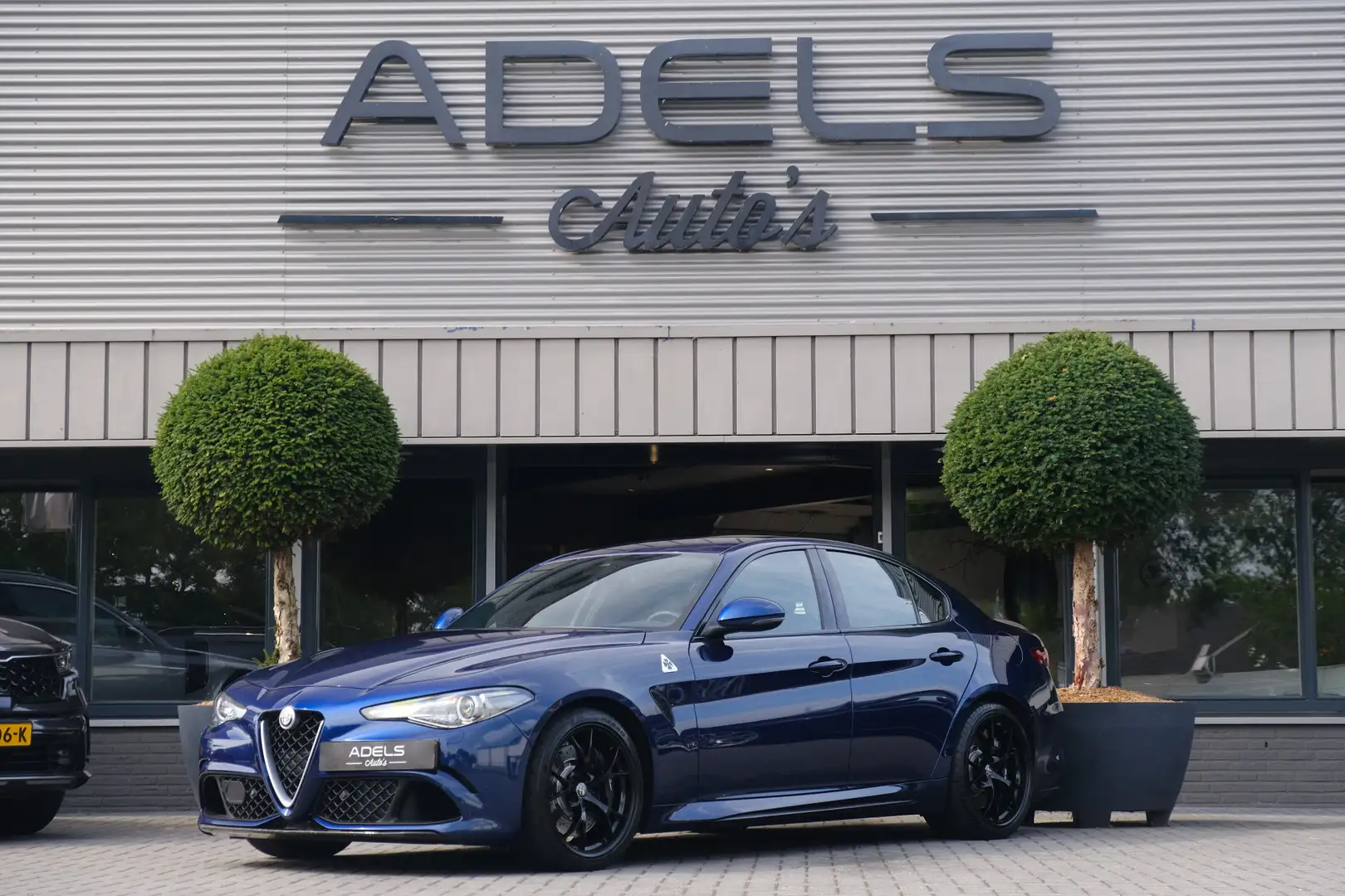 Alfa Romeo Giulia 2.9 V6 Quadrifoglio MonteCarlo Blue Carbon Blauw - 2