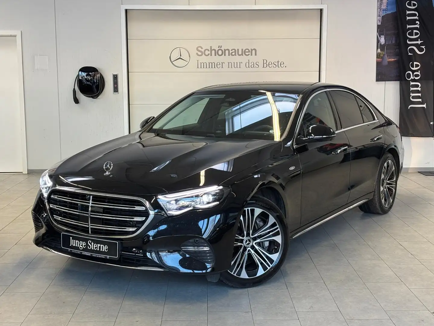 Mercedes-Benz E 300 de EXCLUSIVE PREMIUM+SUPERSCR.+BURMESTER4D Schwarz - 1